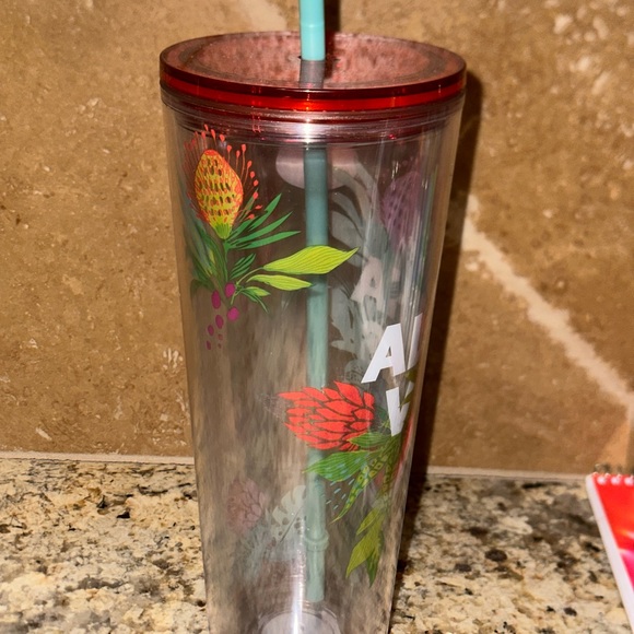 Never used. Starbucks Tumbler with lid and straw. Brand new. - Picture 4 of 6